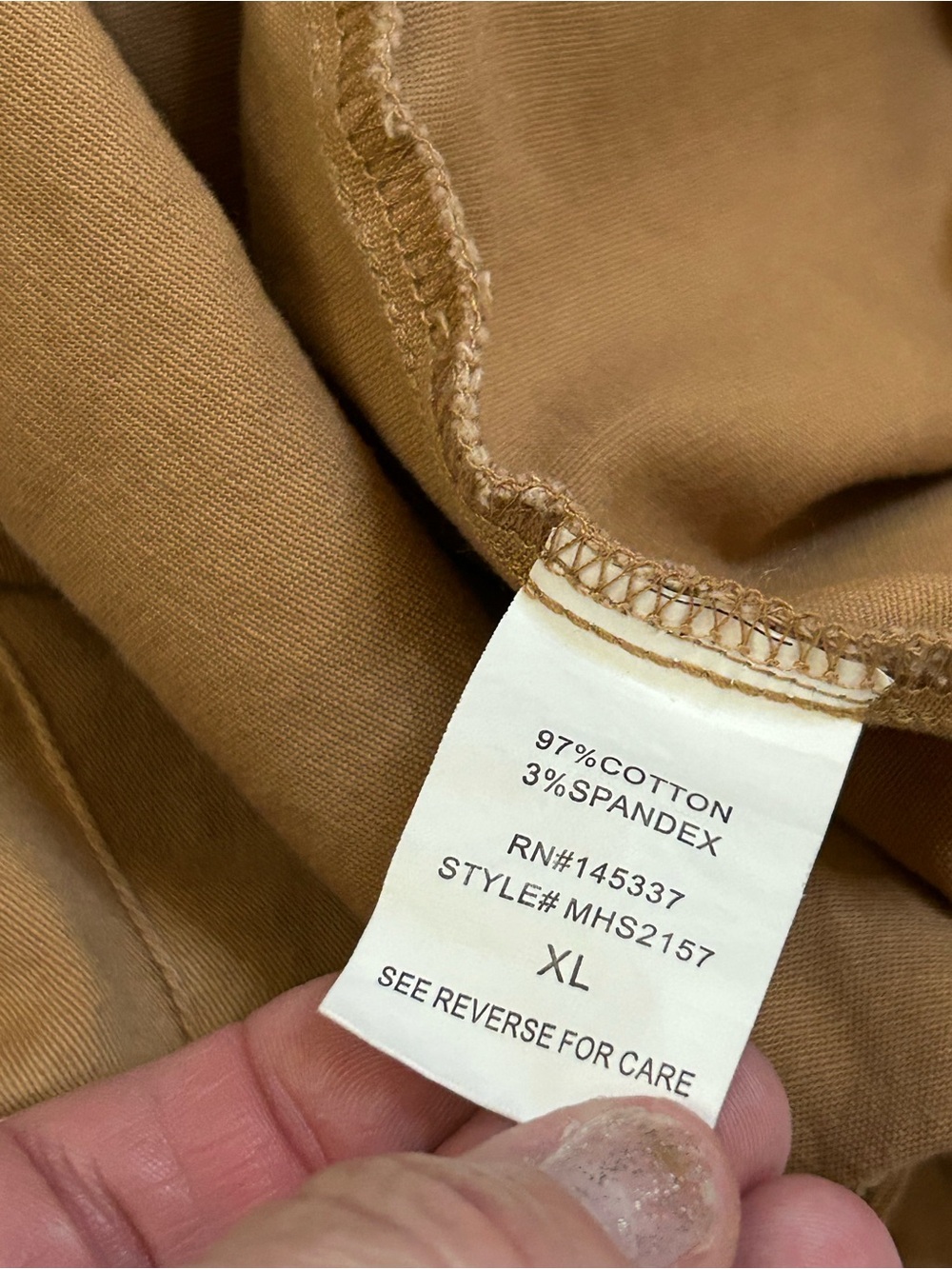 Women's Tan Circle Skirt - Classic Flared Skater - Picture 4 of 6